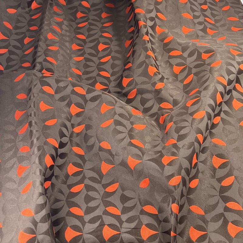 Brown w/ Orange Accent - 88" Maker's Cut - House & Home Collection