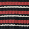 Copper Stripe Waffled Thermal Knit 1.5 inch stripe repeat