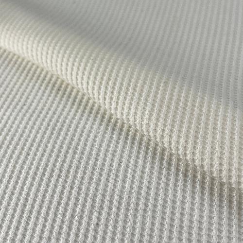 Natural Scour 6 Ounce Waffle Thermal Cotton Polyester Insulative Fabric