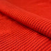 Red 7 Ounce Waffle Thermal 100% Cotton Knit Fabric