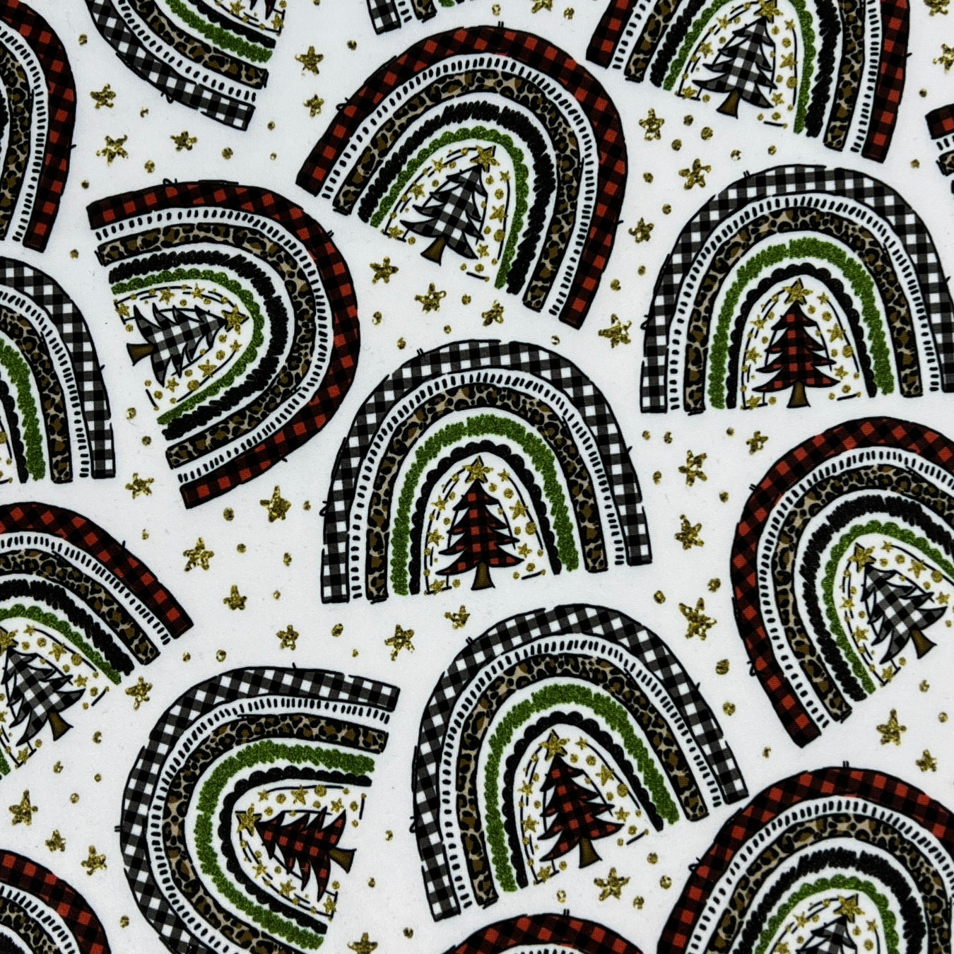 Christmas Prints Knit Fabric