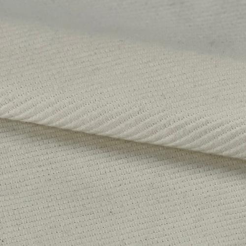 Natural White Double Knit - 1/8" Ottoman Double Jersey Ottoman Fabric