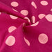 Pink Polka Dot T-Shirt Jersey Fabric