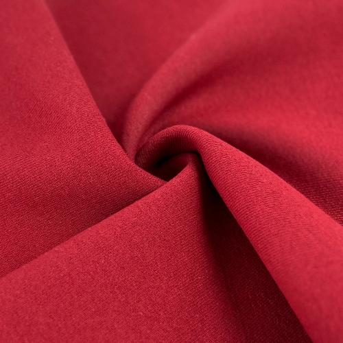 Cranberry Red Sweatshirt Fleece Knit Fabric