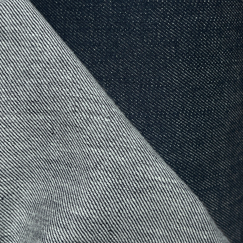 Dark Indigo Cotton Denim - Made in Italy (Jacob Cohen Closeouts) - SKU 8051 #R17i