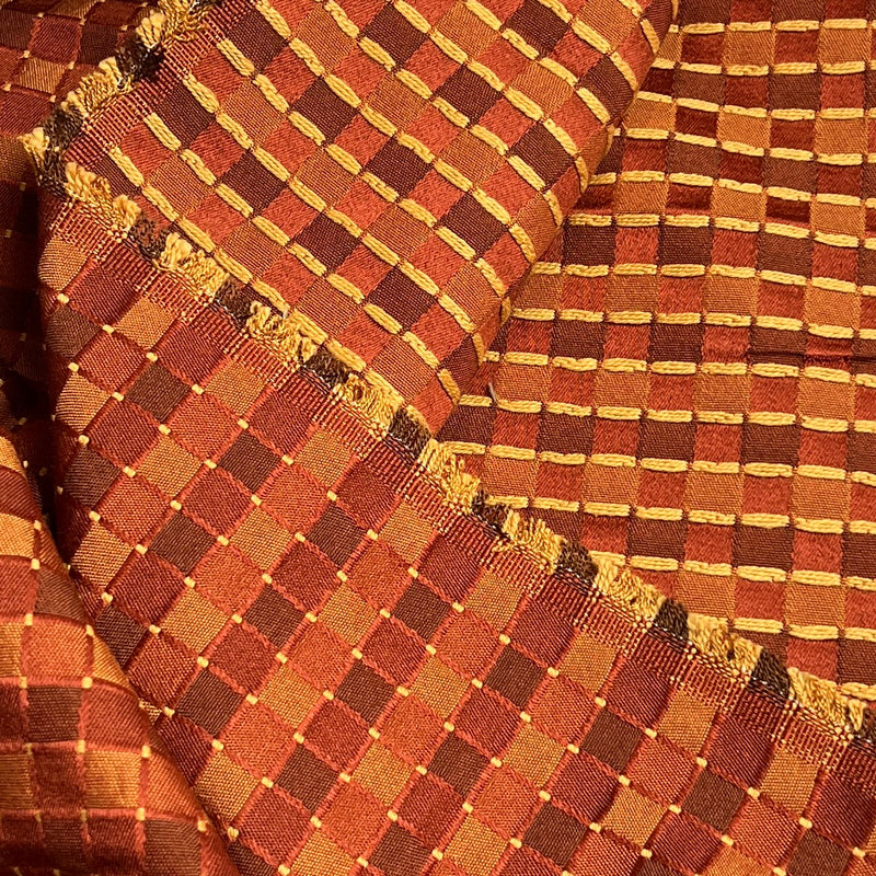 Red & Orange Checkered - 88" Maker's Cut - House & Home Collection