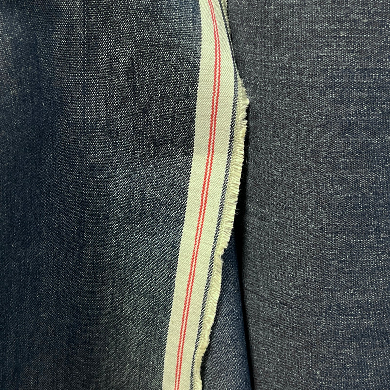 Dark Indigo Chambray Denim - Made in Italy (Jacob Cohen Closeouts) - SKU 8051 #R50i