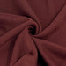 Soft and Lofty Burgandy Sweatshirt Fleece Knit Fabric