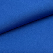 Close-up of blue fabric with a slight texture