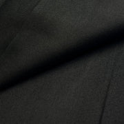 Close-up of dark gray fabric with a subtle texture