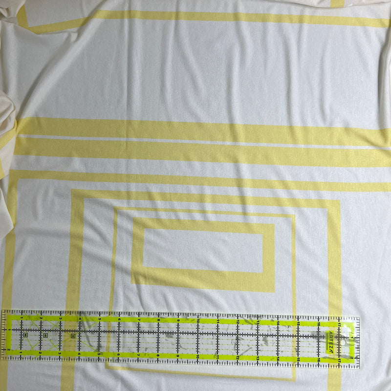 Large Format Geometric Print - Polyester/Spandex Jersey - 72" Project-Ready Pieces