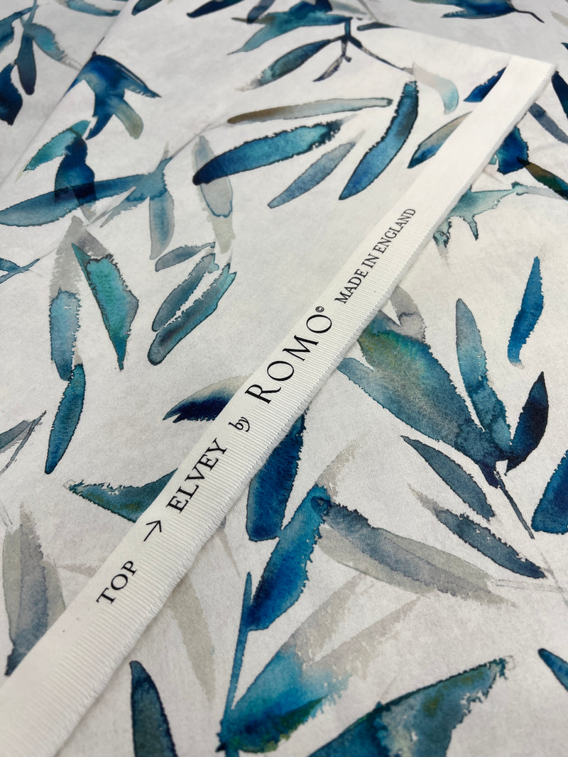 "Elvey" by ROMO - Made in England - Eucalyptus Print