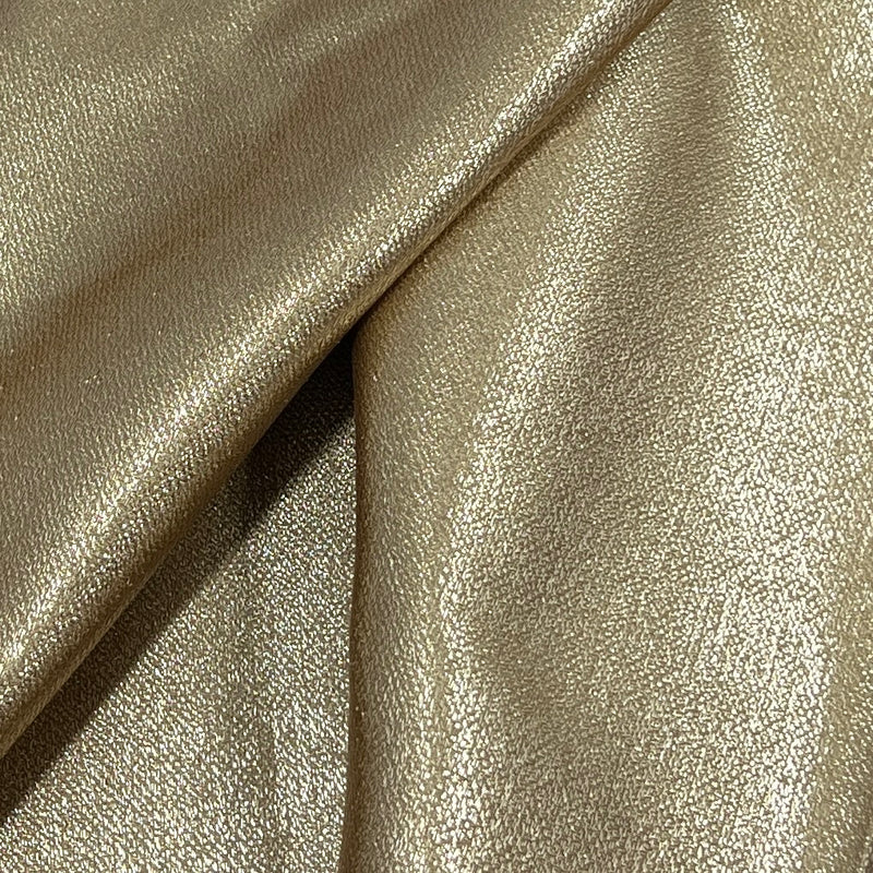 Golden Metallic Lurex Weave - House & Home Collection - Maker's Cut