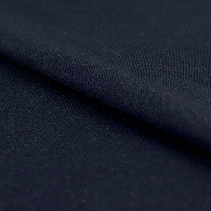 Cotton/Acrylic Sweatshirt Fleece - Navy | SKU 7724 #S34