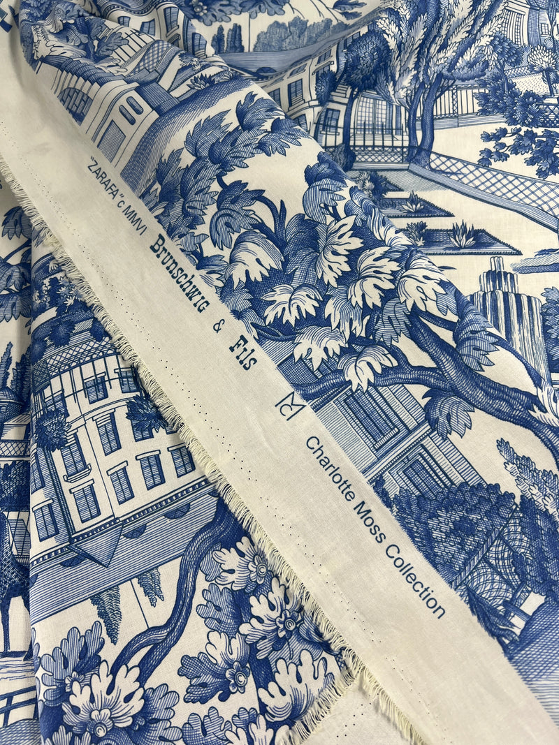Zarafa by Brunschwig & Fils - Charlotte Moss Collection - 4.8 Yards - Made in France