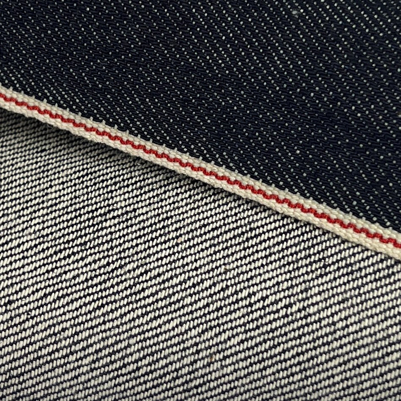 Japanese Selvedge Denim - 12.5 Ounce, 34" Wide, Dark Indigo - #S134