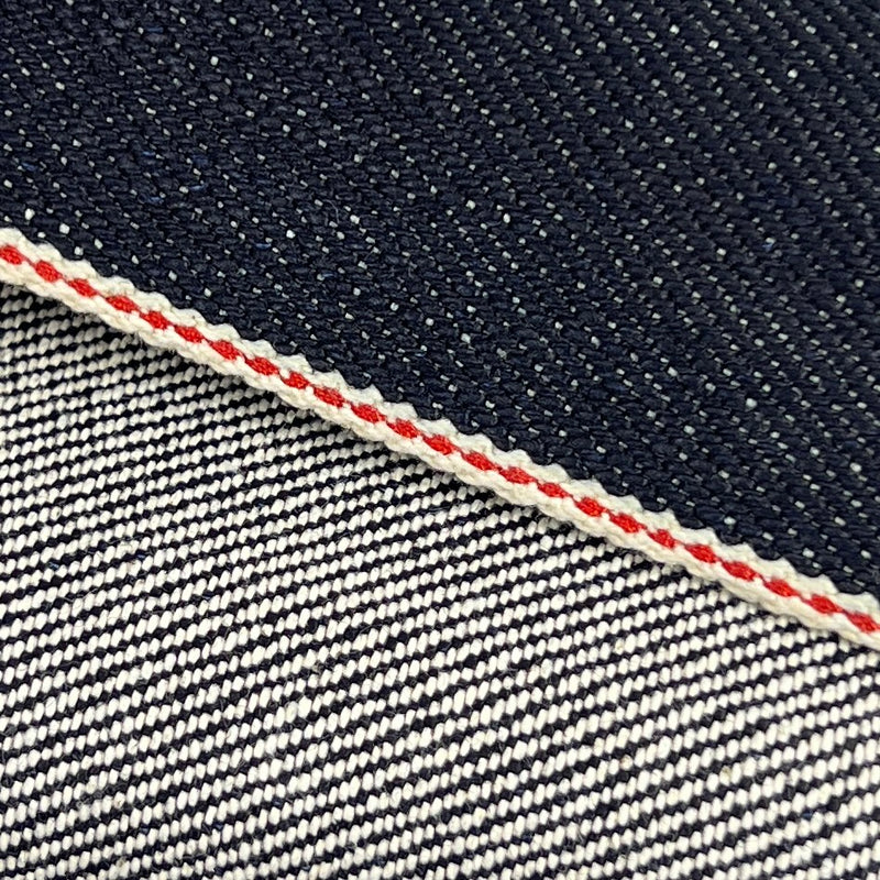 Japanese Selvedge Denim - 18.5 Ounce, 32" Wide, Dark Indigo - #S136