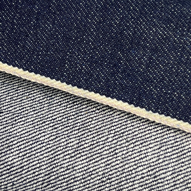 Japanese Selvedge Denim - 12.5 Ounce, 31" Wide, Dark Indigo - #S144