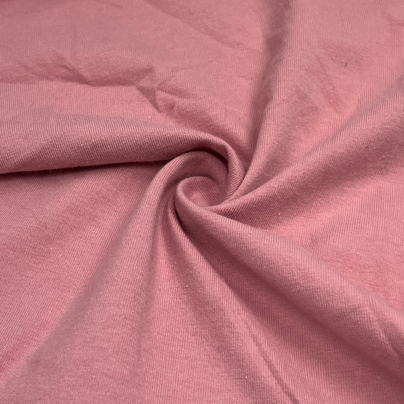 Antique Rose Cotton/Spandex 10 Ounce Jersey Knit - 10-Yard Lot