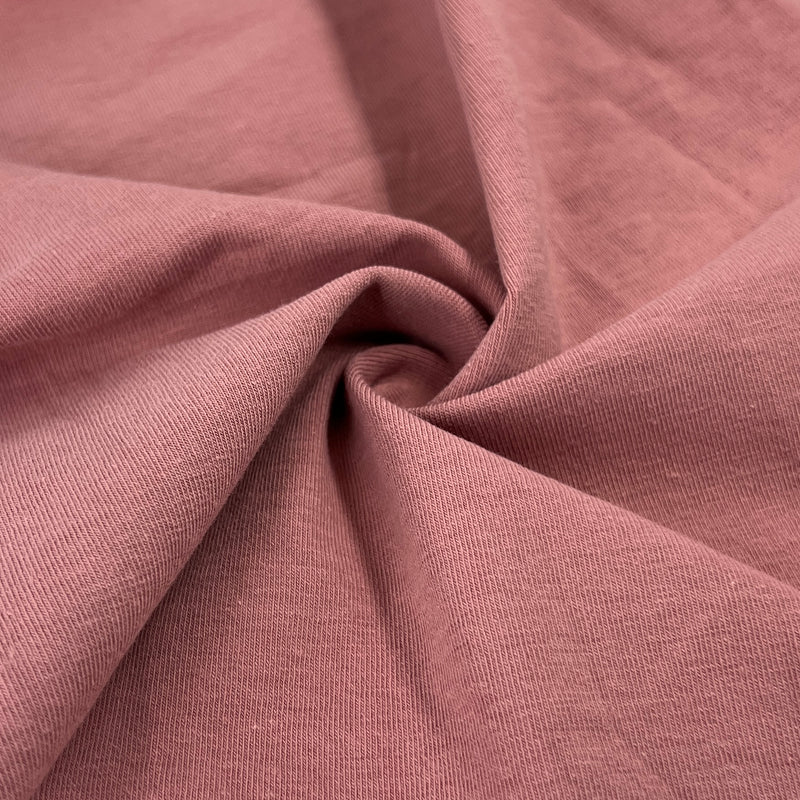 Mauve Cotton/Spandex 10 Ounce Jersey Knit - 10-Yard Lot