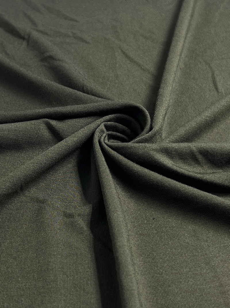 Modal/Spandex Jersey Knit - 240 Gram - Olive | SKU 8131 #U63