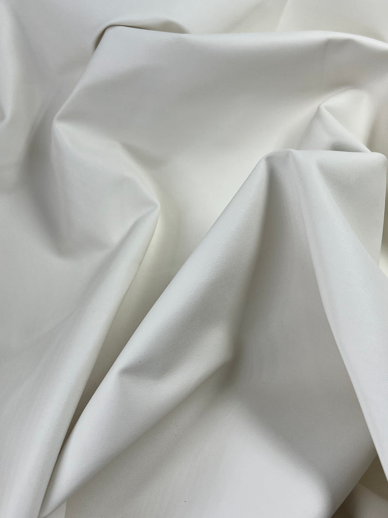 Ivory Soft Backed Vinyl - 72" Remnant