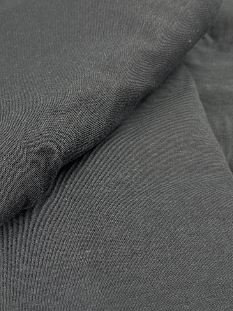Charcoal Cotton/Spandex Jersey - 10 Ounce - 72" Remnant