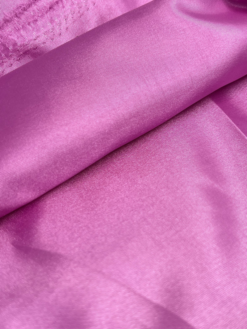 Polyester Woven Lining - Teaberry Pink - 72" Remnant