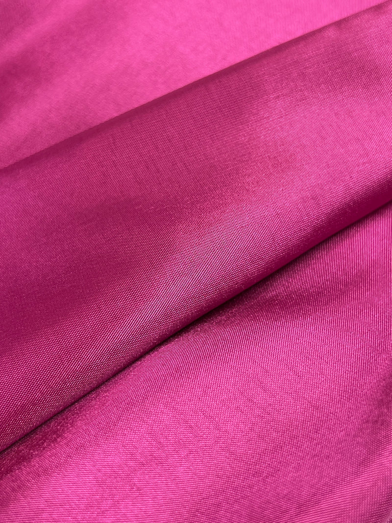 Polyester Woven Lining - Raspberry Pink - 72" Remnant