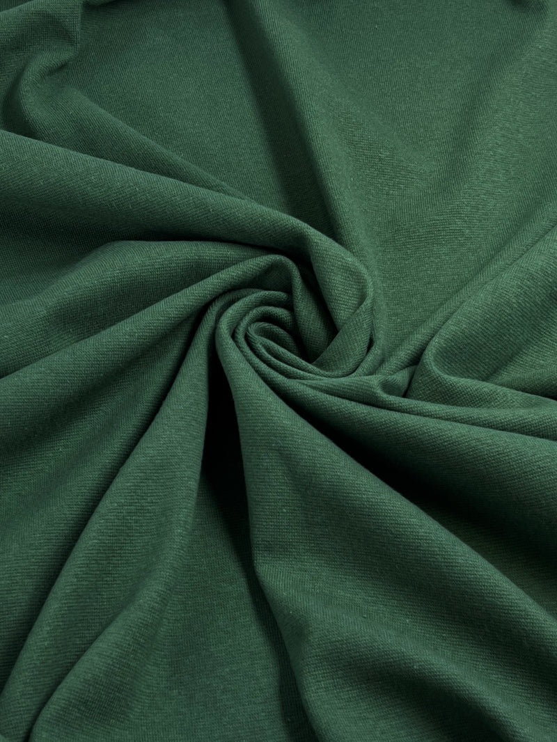 Cotton Cuffing Open-Width Rib - Hunter Green - SKU 8135R-A #S88