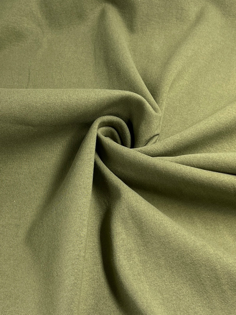 Cotton Heavyweight Tubular Rib - Olive Green - SKU 8135R-B #S135/FF