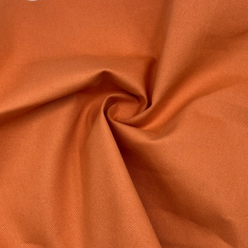 Creamsicle Colored Bull Denim - 100% Cotton, 10oz, 60" Wide