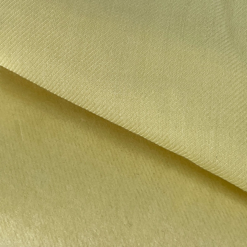 Woven-Back Canton Fleece - Light Yellow | SKU 7823 #S142