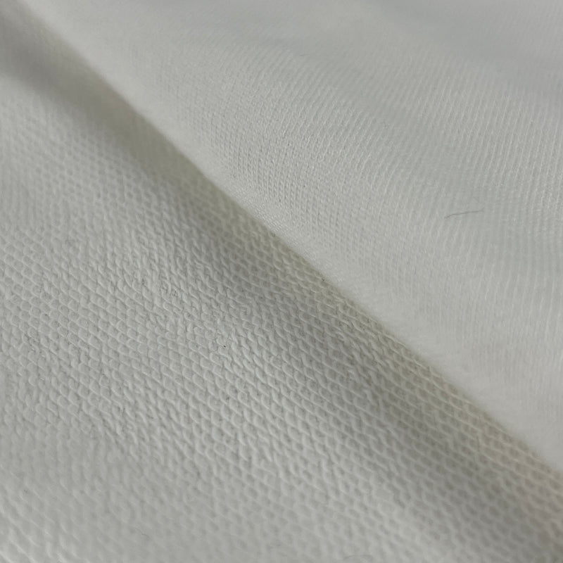 Cotton French Terry - White | SKU 7827 #S180