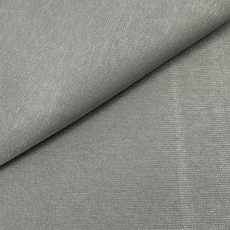 Silver Synthetic Blend Backed Upholstery - 48" Home Decor Cut