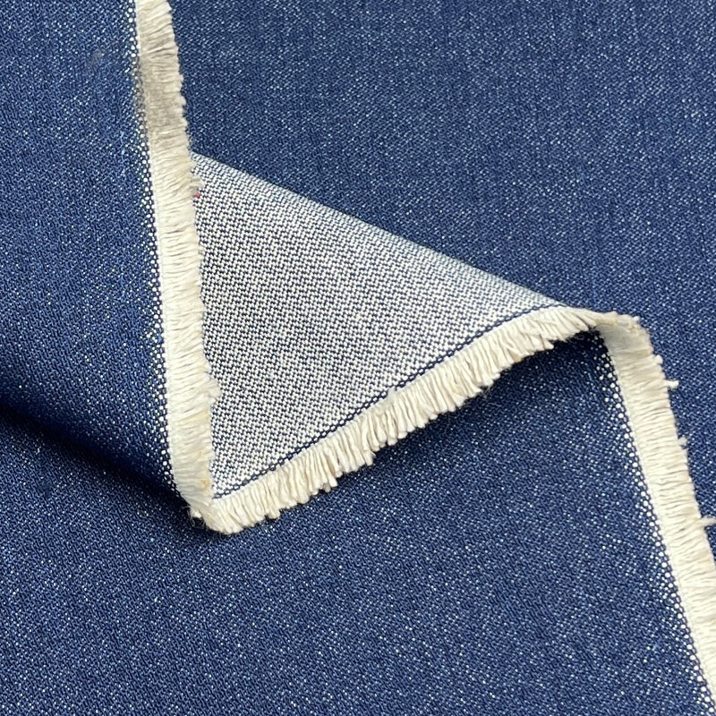 Indigo Denim - Cotton, Heavyweight Broken Weave, Made for Wrangler - 8169 #U154