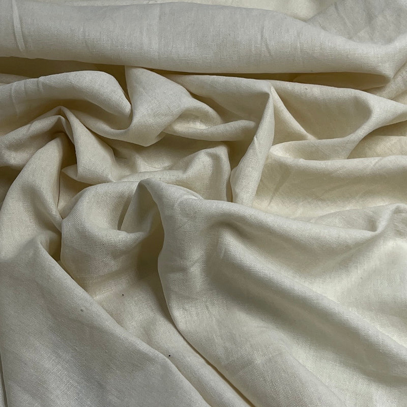 Linen Blend - 5.5oz, 57" Wide - Natural - SKU 8177I #S55-57