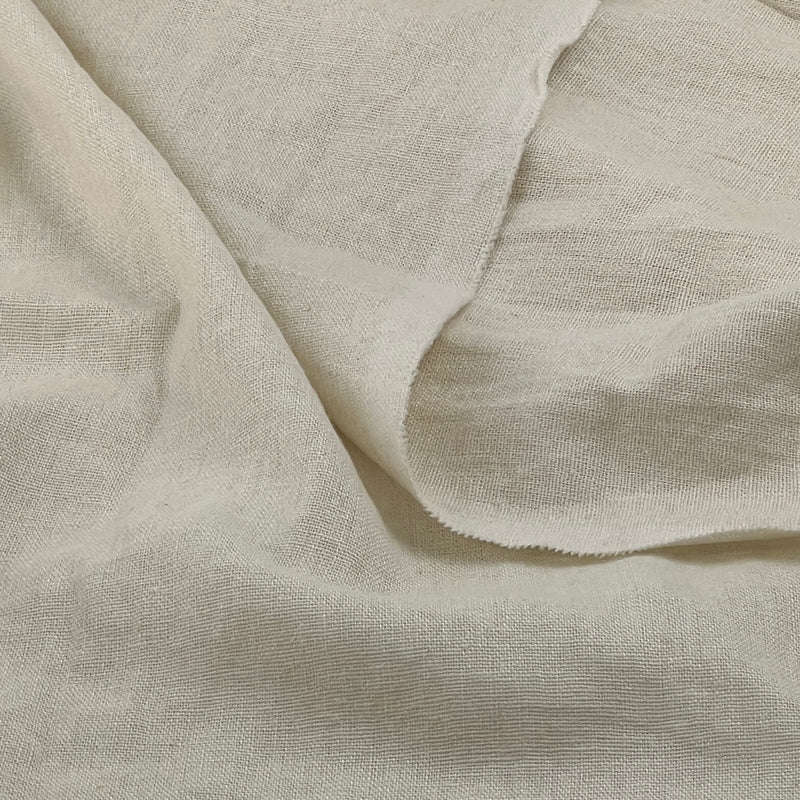 Linen Blend - 5.5oz, 57" Wide - Natural - SKU 8177I #S55-57