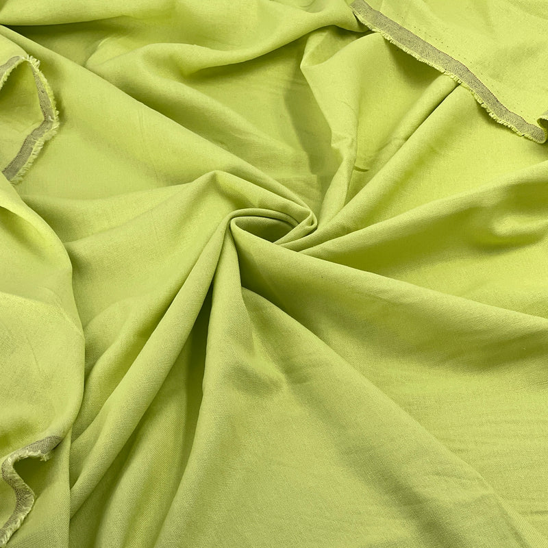 Linen Blend - 6oz, 57" Wide - Pastel Green - SKU 8177E #S55-57