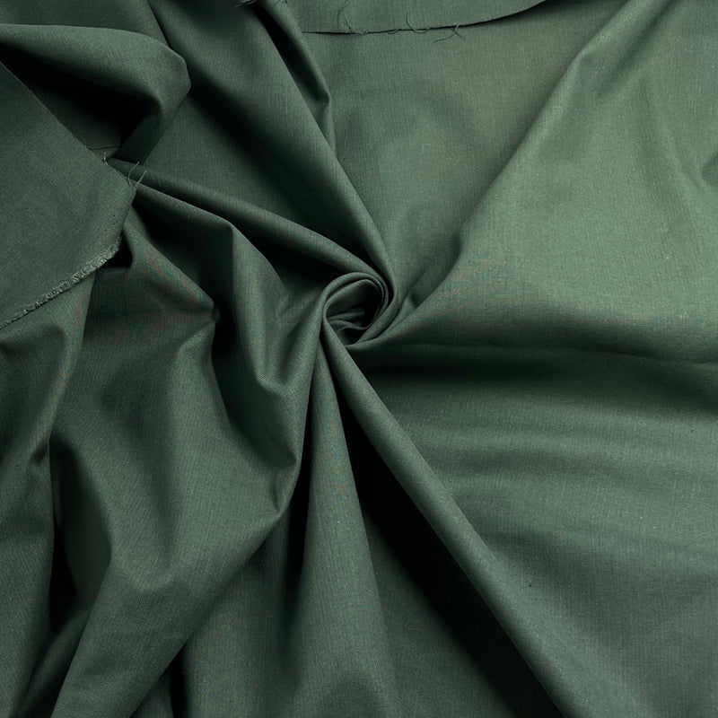 Linen Blend - 5.25, Linen/Cotton, 57" Wide - Evergreen - SKU 8177E #S55-57