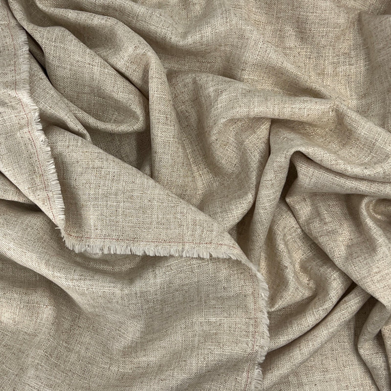 Slubbed Linen Blend - 7oz, Linen/Cotton, 60" Wide - SKU 8177D #S55-57