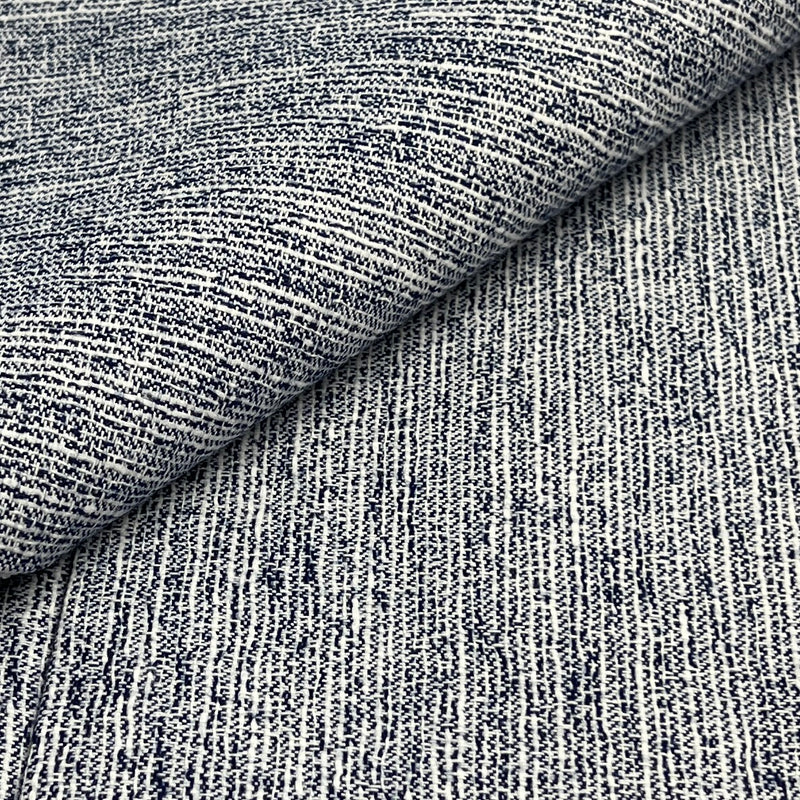 Slubbed Varied Weave - Blue Chambray - 72" Maker's Cut