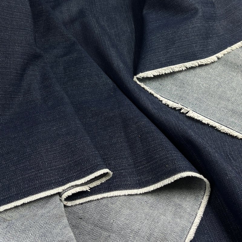 Indigo Broken Twill Denim - 11.5oz, 100% Cotton, 65" Wide - SKU 8186 #U56
