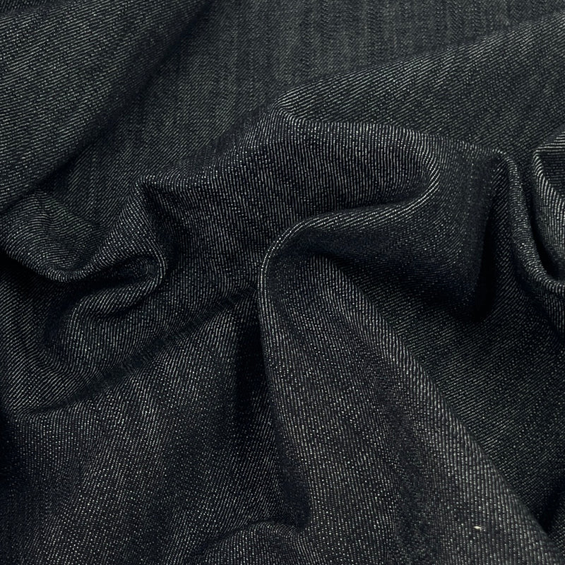 Dark Indigo Stretch Denim - 11oz, Cotton/Poly/Lycra, 58" Wide - SKU 8189-5968 #U138