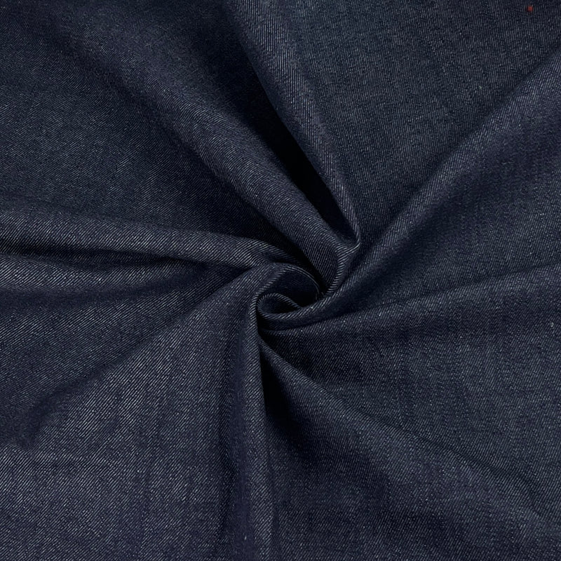 Dark Indigo Stretch Denim - 10oz, Cotton/Poly/Spandex, 67" Wide - SKU 8201-9161 #S16
