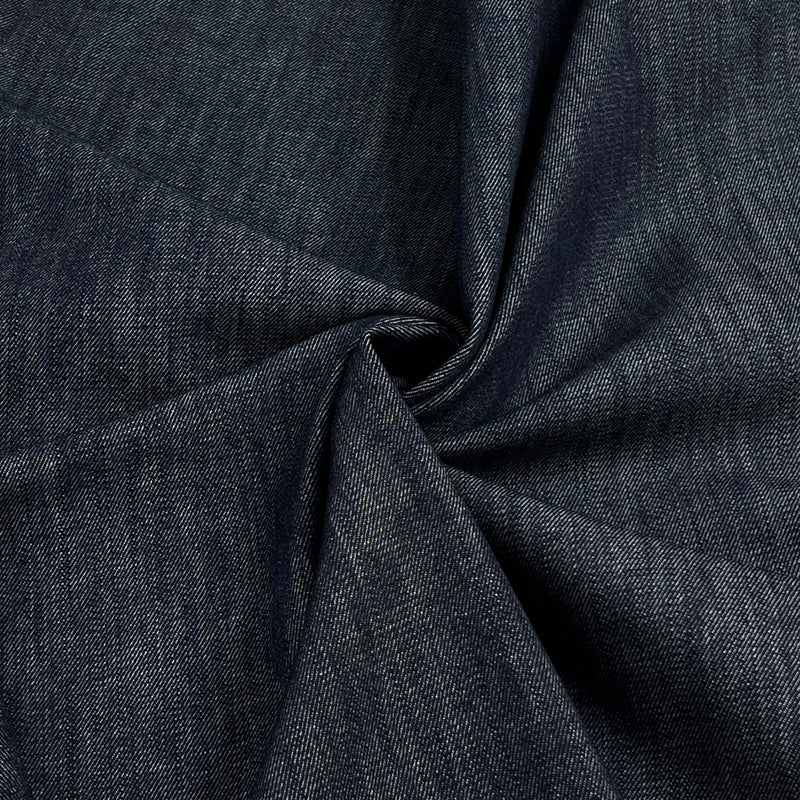 Dark Indigo Stretch Denim - 12.5oz, Cotton/Spandex, 58" Wide - TN-7299 #S3