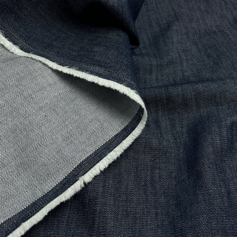 Dark Indigo Stretch Denim - 12.5oz, Cotton/Spandex, 58" Wide - TN-7299 #S3