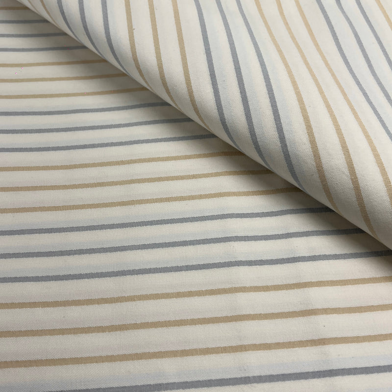 Upholstery Canvas - Narrow Stripes - Maker's Yardage Cuts