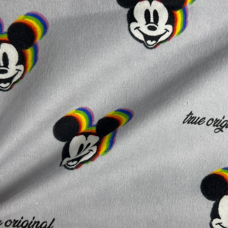 Brushed Cotton Print - True Original Mickey Mouse | SKU 7900