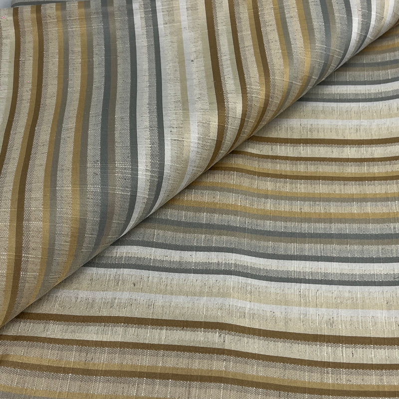 Sateen Stripe Upholstery - Maker's Cuts